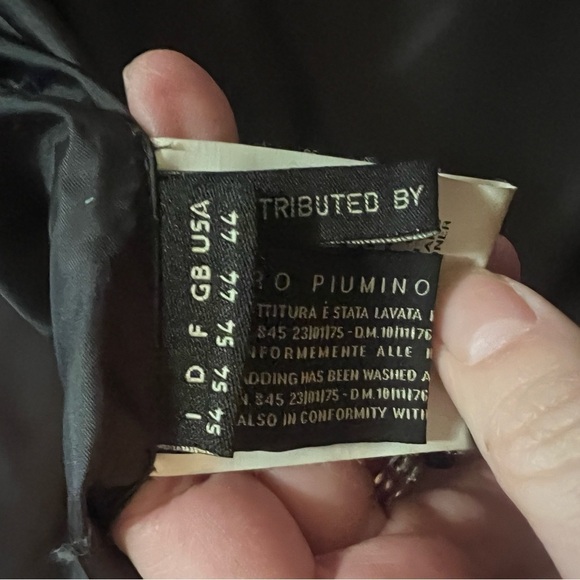 Men’s Postcard Ski Winter Vest - Navy - Picture 12 of 15